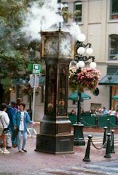Steam Clock in Gastown, Vancouver, Canada