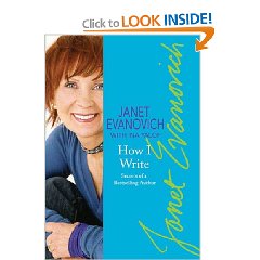 COVER:  HOW I WRITE by Janet Evanovich